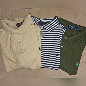 Three 3 Polo Ralph Lauren mens polo shirts 2XXL